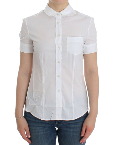 White Cotton Shirt Top White Cotton Shirt Top