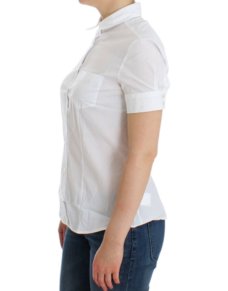 White Cotton Shirt Top White Cotton Shirt Top