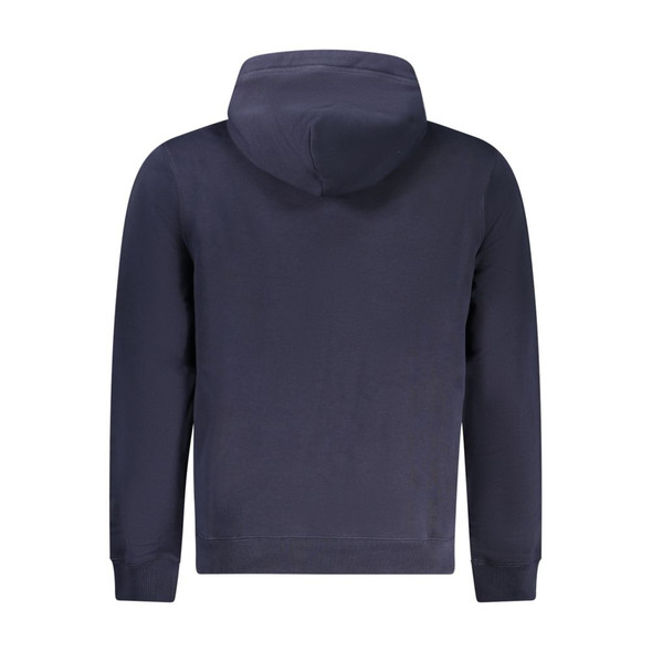 Napapijri Blue Cotton Sweater NA-32153 Napapijri Blue Cotton Sweater NA-32153