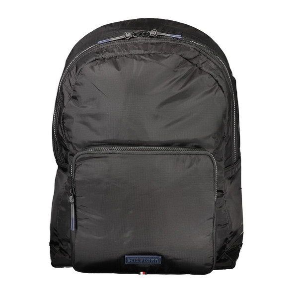 Black Nylon Backpack Black Nylon Backpack
