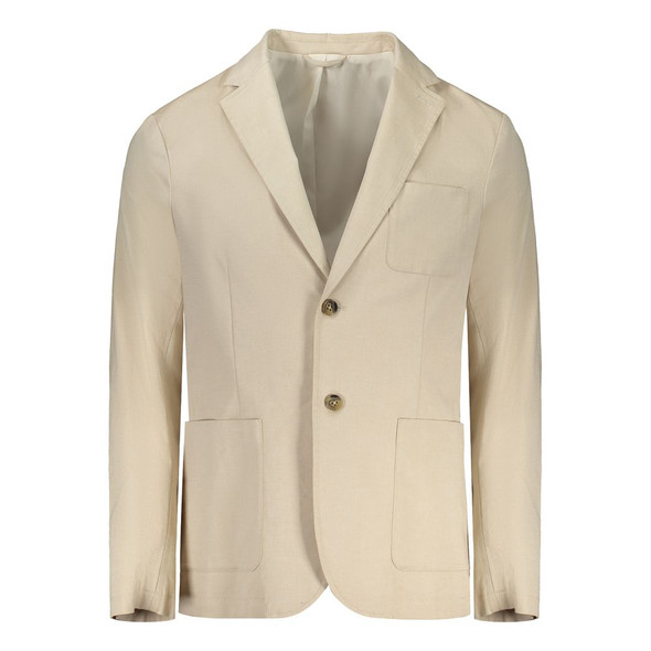 Beige Cotton Jacket Beige Cotton Jacket