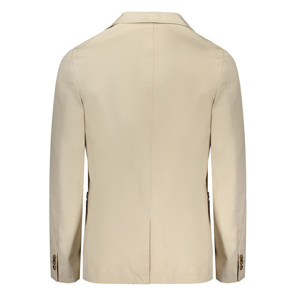 Beige Cotton Jacket Beige Cotton Jacket
