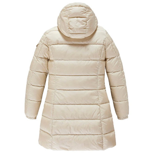 White Nylon Jackets & Coat RE-14060 White Nylon Jackets & Coat RE-14060