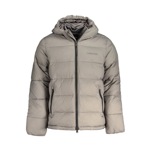 Gray Nylon Jacket CA-32321 Gray Nylon Jacket CA-32321