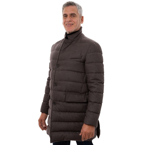 Herno Brown Wool Jackets & Coat Herno Brown Wool Jackets & Coat