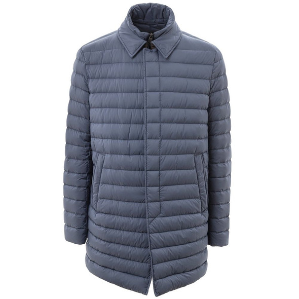 Blue Polyester Jackets & Coat HE-758567320013915 Blue Polyester Jackets & Coat HE-758567320013915