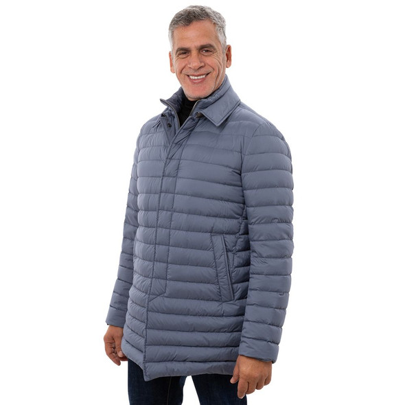 Blue Polyester Jackets & Coat HE-758567320013915 Blue Polyester Jackets & Coat HE-758567320013915