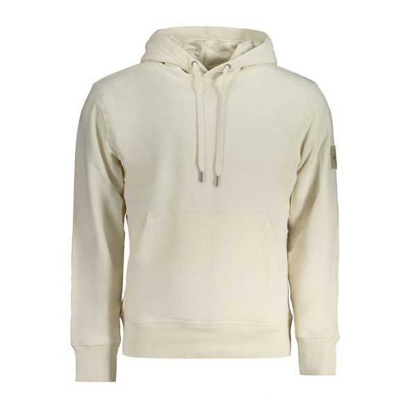White Cotton Sweater CA-32340 White Cotton Sweater CA-32340