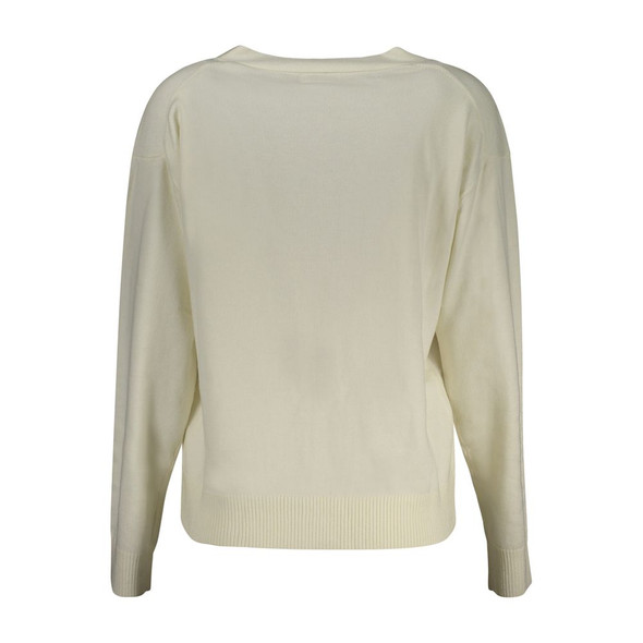 White Polyester Sweater White Polyester Sweater