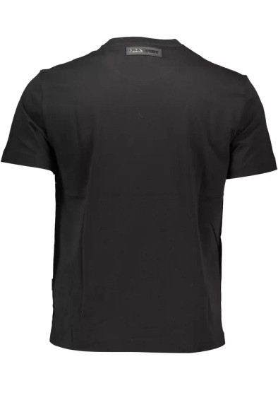Plein Sport Black Cotton Men T-Shirt Plein Sport Black Cotton Men T-Shirt