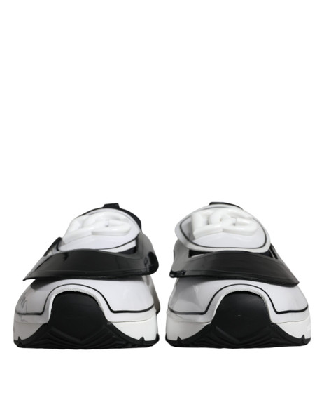 White Black Logo Plaque Daymaster Sneakers Shoes White Black Logo Plaque Daymaster Sneakers Shoes