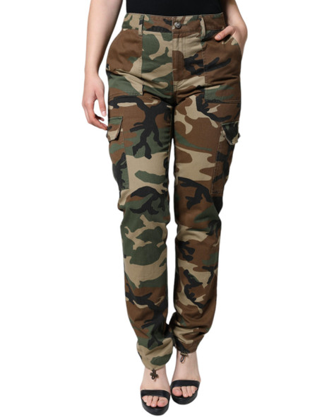 Dolce & Gabbana Multicolor Camouflage Cargo Pants Dolce & Gabbana Multicolor Camouflage Cargo Pants