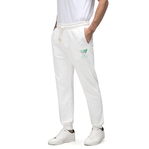 White Cotton Athletic Pant White Cotton Athletic Pant