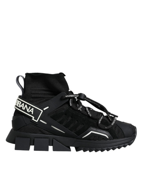 Black Sorrento Socks Logo Sneakers Shoes Black Sorrento Socks Logo Sneakers Shoes