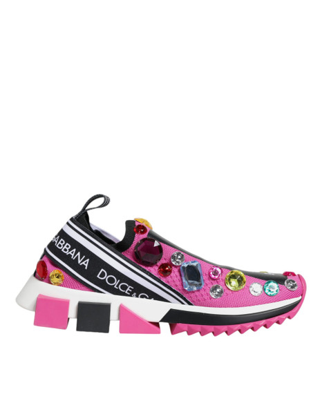 Pink Sorrento Crystals Low Top Sneakers Shoes LA12182 Pink Sorrento Crystals Low Top Sneakers Shoes LA12182