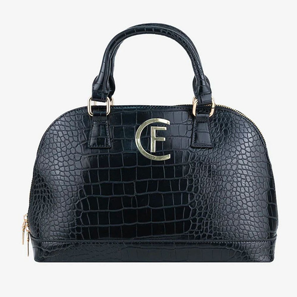 Black Artificial Leather Women Handbag Black Artificial Leather Women Handbag
