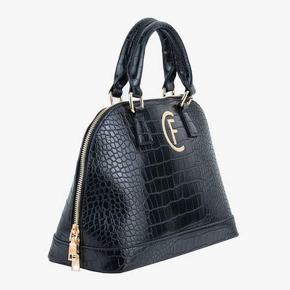 Black Artificial Leather Women Handbag Black Artificial Leather Women Handbag