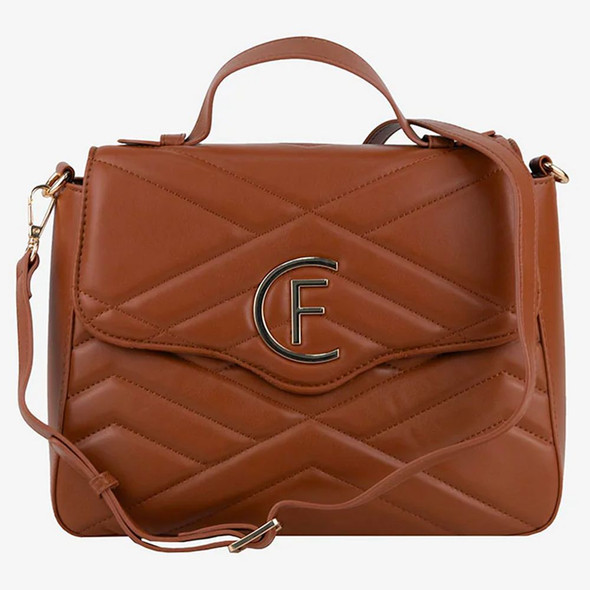 Brown Artificial Leather Women Crossbody Bag Brown Artificial Leather Women Crossbody Bag