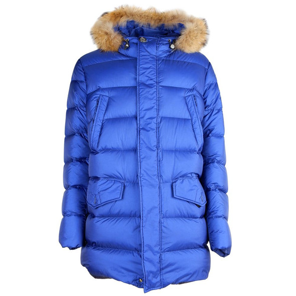Blue Nylon Men's Jacket AD-14189 Blue Nylon Men's Jacket AD-14189