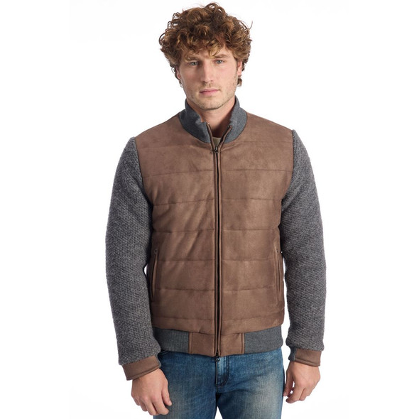 Brown Wool Men Jacket Brown Wool Men Jacket