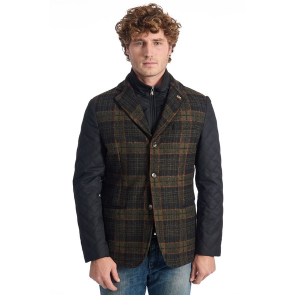 Brown Wool Men's Jacket Brown Wool Men's Jacket