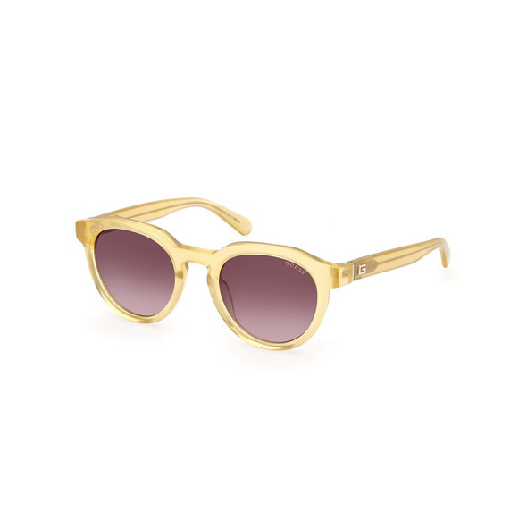Guess Yellow Plastic Sunglasses Guess Yellow Plastic Sunglasses