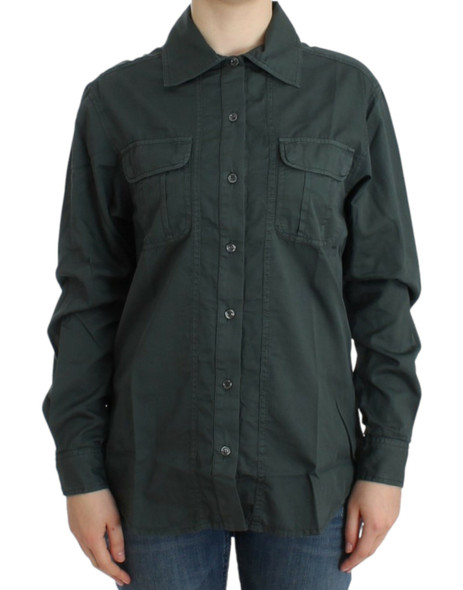 Gray button down shirt Gray button down shirt