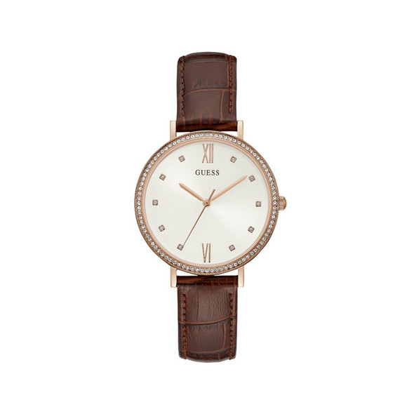 Guess Brown Leather Watch Guess Brown Leather Watch