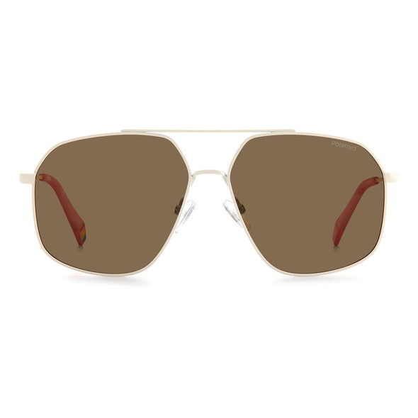 Beige Stainless Steel Sunglasses Beige Stainless Steel Sunglasses