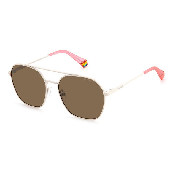 Beige Stainless Steel Sunglasses POPLD6172S10ASPAC Beige Stainless Steel Sunglasses POPLD6172S10ASPAC