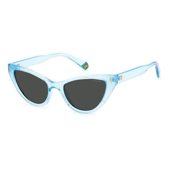 Blue Plastic Sunglasses POPLD6174SMVUM9AC Blue Plastic Sunglasses POPLD6174SMVUM9AC