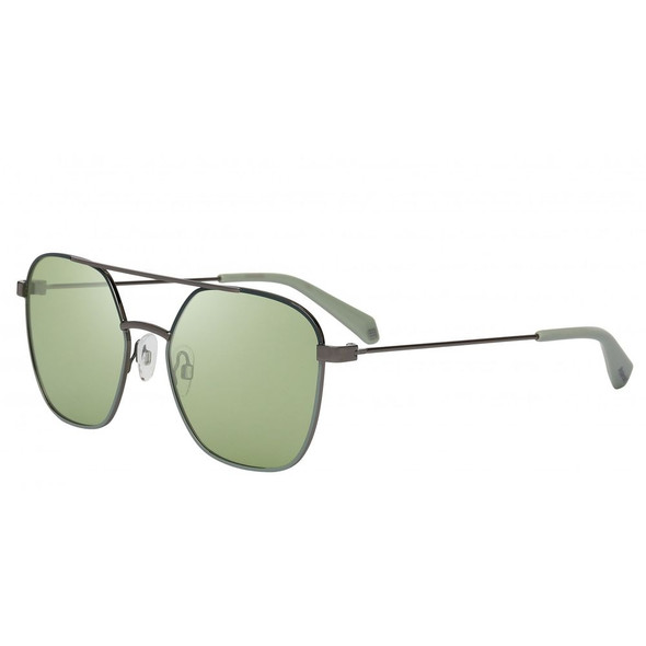 Green Metal Sunglasses POPLD6058S1EDUCAC Green Metal Sunglasses POPLD6058S1EDUCAC
