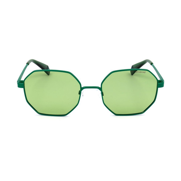 Green Metal Sunglasses POPLD6067S1EDUCAC Green Metal Sunglasses POPLD6067S1EDUCAC
