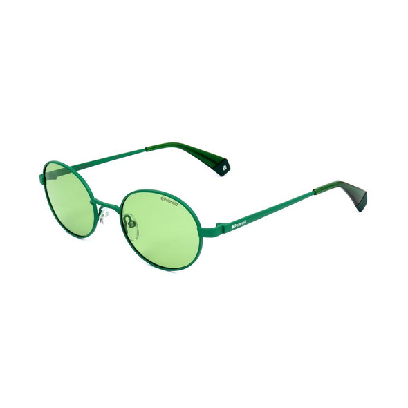 Green Metal Sunglasses POPLD6066S1EDUCAC Green Metal Sunglasses POPLD6066S1EDUCAC