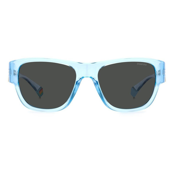 Blue Polycarbonate Sunglasses POPLD6197SMVUAC Blue Polycarbonate Sunglasses POPLD6197SMVUAC