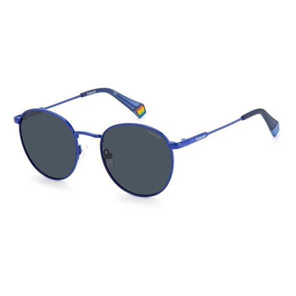 Blue Stainless Steel Sunglasses POPLD6171SPJPC3AC Blue Stainless Steel Sunglasses POPLD6171SPJPC3AC