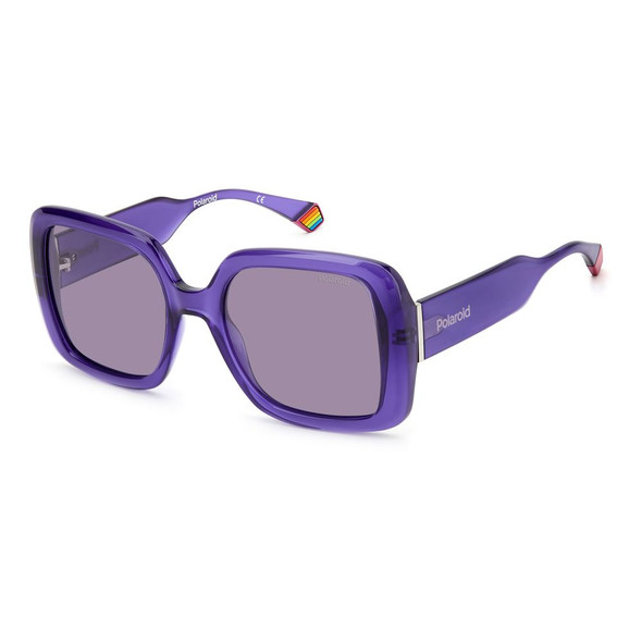 Purple Plastic Sunglasses POPLD6168SB3VKLAC Purple Plastic Sunglasses POPLD6168SB3VKLAC
