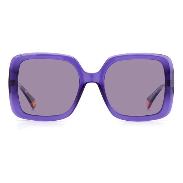 Purple Plastic Sunglasses POPLD6168SB3VKLAC Purple Plastic Sunglasses POPLD6168SB3VKLAC