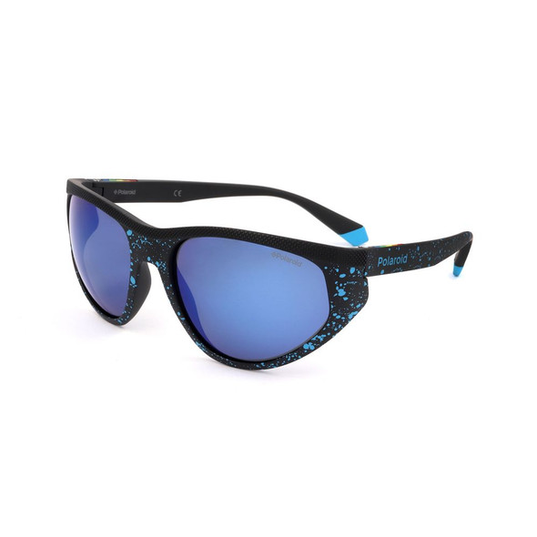 Polaroid Blue Rubber Sunglasses Polaroid Blue Rubber Sunglasses