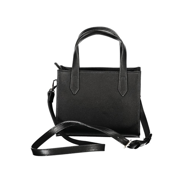Black Polyethylene Women Handbag VA-32635 Black Polyethylene Women Handbag VA-32635