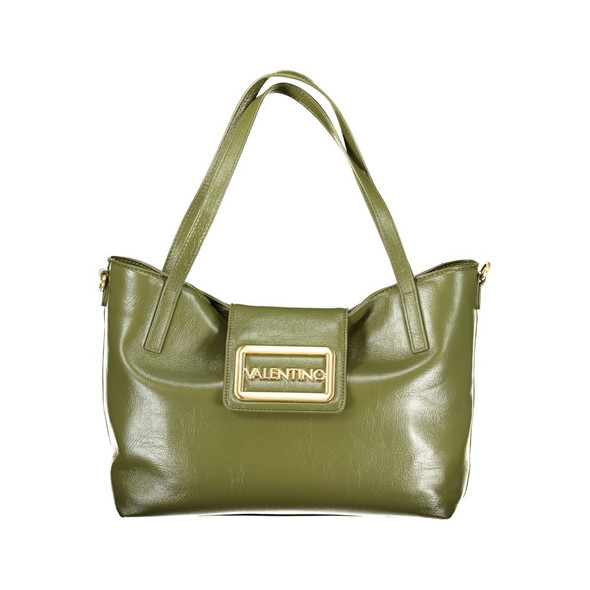 Green Polyethylene Women Handbag VA-32651 Green Polyethylene Women Handbag VA-32651