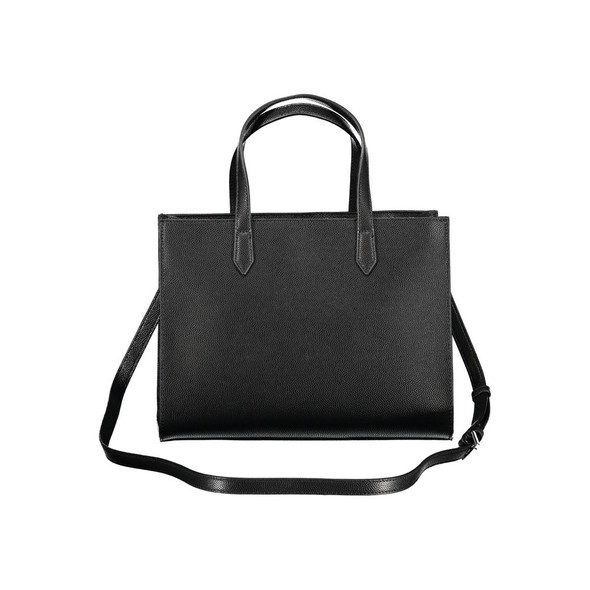 Black Polyethylene Women Handbag VA-32692 Black Polyethylene Women Handbag VA-32692