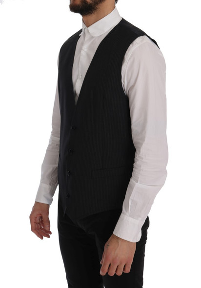 Gray Wool Stretch Vest Gray Wool Stretch Vest