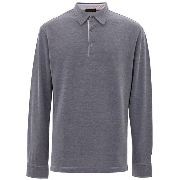Blue Cotton Polo Shirt CO-7730673 Blue Cotton Polo Shirt CO-7730673