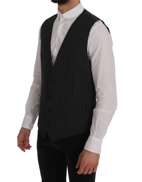 Gray Wool Stretch Vest SIG60341 Gray Wool Stretch Vest SIG60341