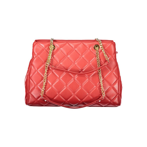 Red Polyethylene Women Handbag VA-32748 Red Polyethylene Women Handbag VA-32748