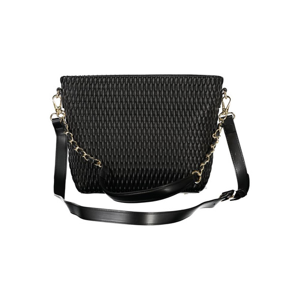Mario Valentino Black Polyethylene Women Handbag VA-32761 Mario Valentino Black Polyethylene Women Handbag VA-32761