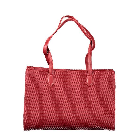 Red Polyethylene Women Handbag VA-32771 Red Polyethylene Women Handbag VA-32771