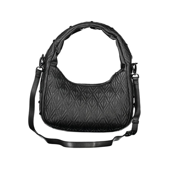 Black Polyethylene Women Handbag VA-32780 Black Polyethylene Women Handbag VA-32780