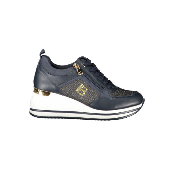 Blue Polyester Women Sneaker LA-32804 Blue Polyester Women Sneaker LA-32804